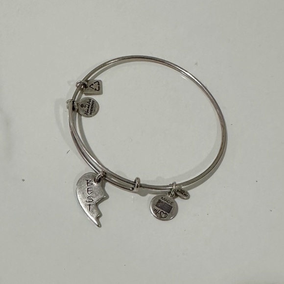 Alex and Ani “Best Friends” set of 2 charm bangles - Picture 2 of 3